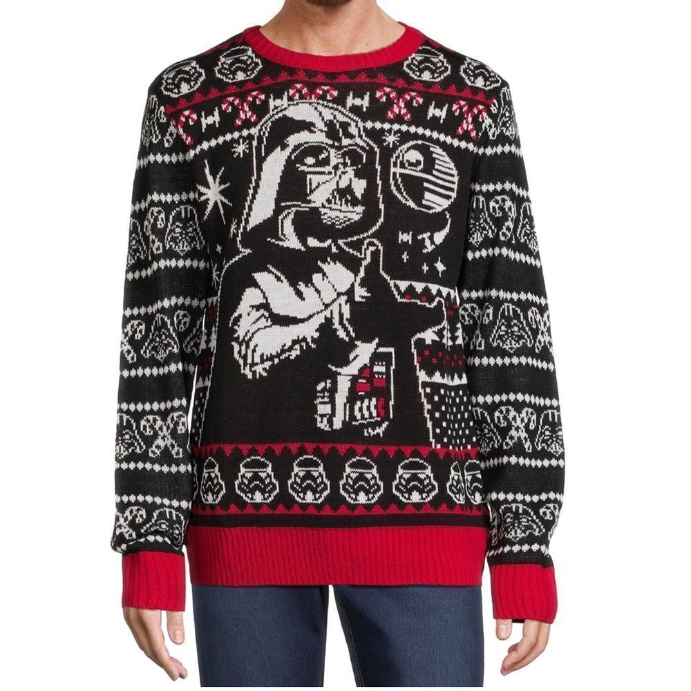 Star Wars Darth Vader "Ugly" Christmas Sweater, Size 2XL
